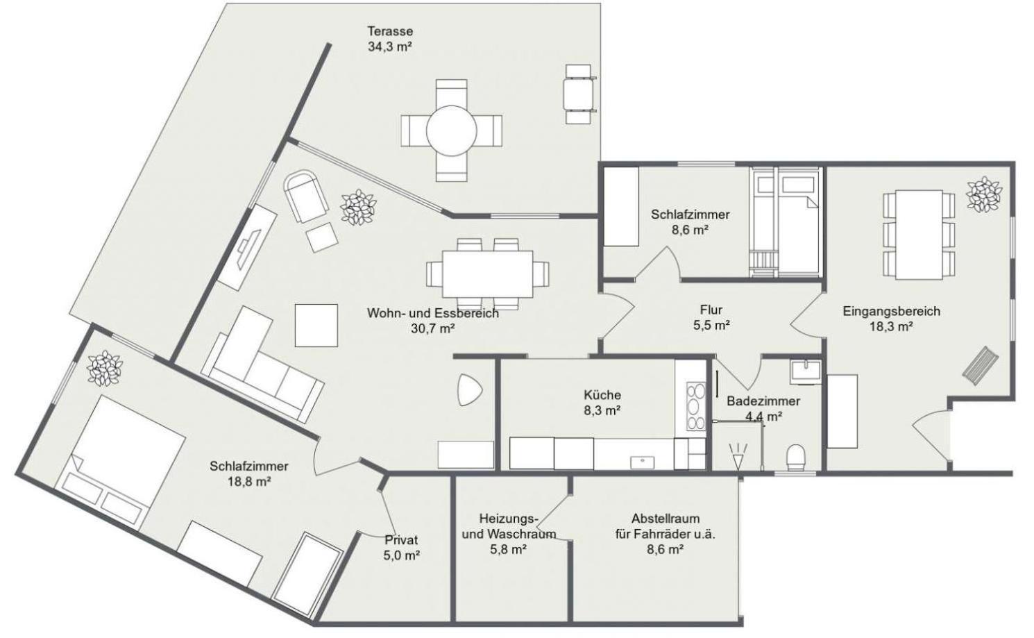הלנתאל Freiraum Ferienhaus מראה חיצוני תמונה